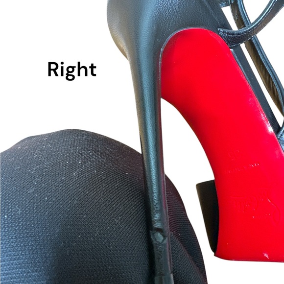 Christian louboutin Jenlove alta 120 kid in black - Picture 9 of 9